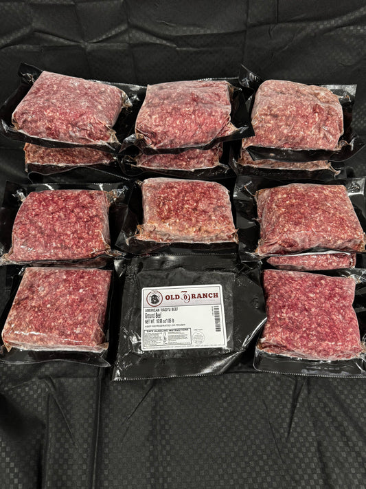 Fullblood Wagyu Ground Beef 15lbs